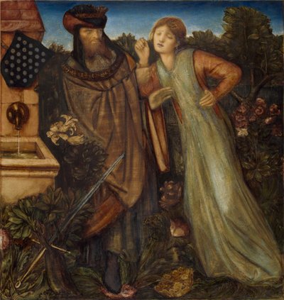 Re Marco e la bella Isotta da Edward Burne Jones